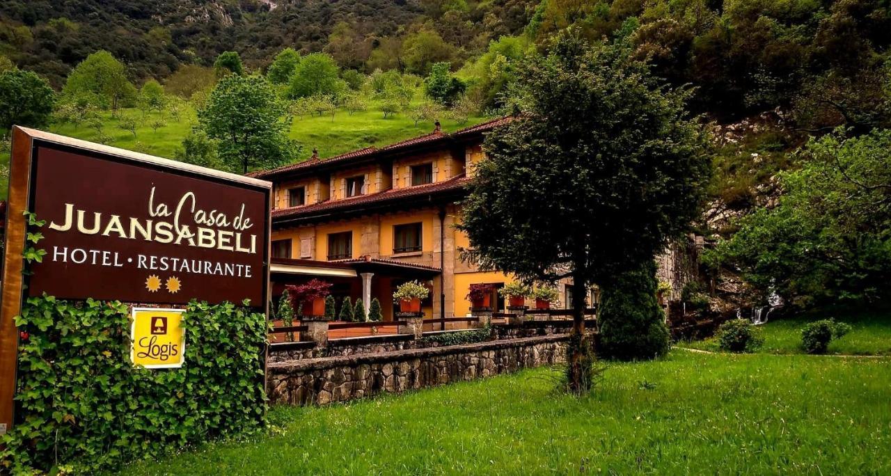 Logis Hotel Restaurante La Casa De Juansabeli Аренас-де-Кабралес Экстерьер фото